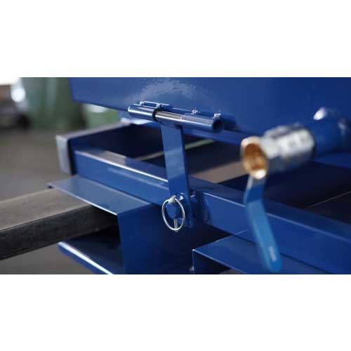 Contenedor basculante 300l 3 ruedas con grifo 3 Contenedor basculante 300l 3 ruedas con grifo - Imagen 3