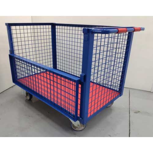 Plataforma móvil cerrada malla medio lateral 600Kg 1 Plataforma móvil cerrada malla medio lateral 600Kg